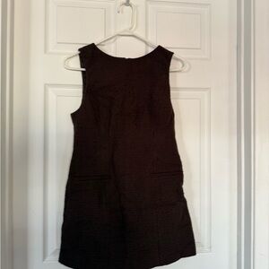 Babaton Espresso Sleeveless Mini Dress